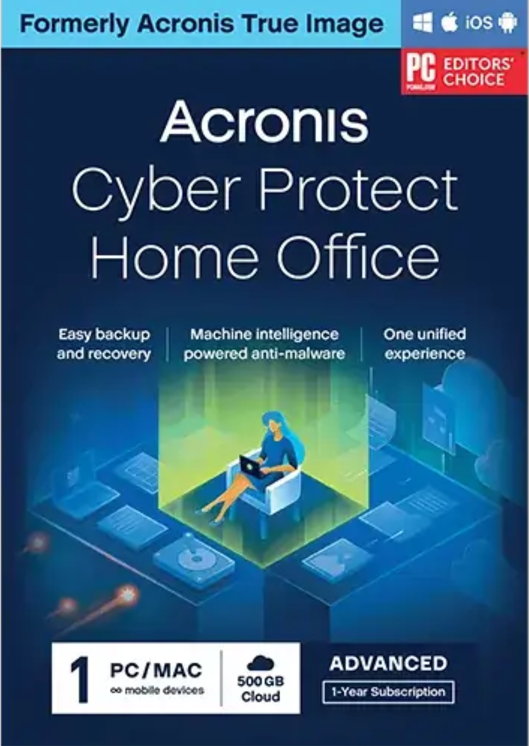 Acronis Cyber Protect Home Office Essentials 1 Year 1 Device Key